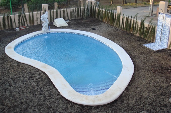 Construcción de jacuzzis exteriores para jardín